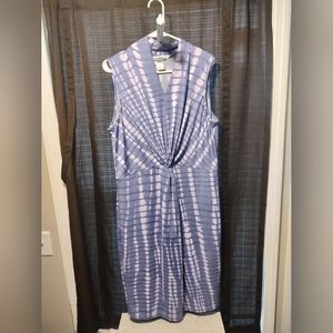 Serengeti Pink/Purple Tie Dye Dress Sz XL pre loved condition